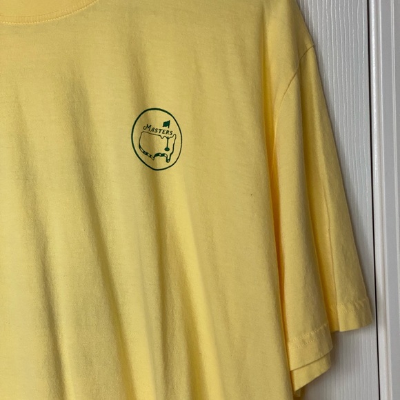 MASTERS Golf Yellow Egg Salad Sandwich T-Shirt XXL - Picture 5 of 7